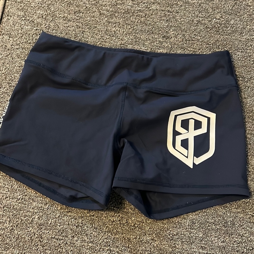 Navy blue born primitive shorts